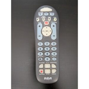 RCA RCR314WR Universal 3-Device Multi-Function Streaming TV DVD‎ Remote Control